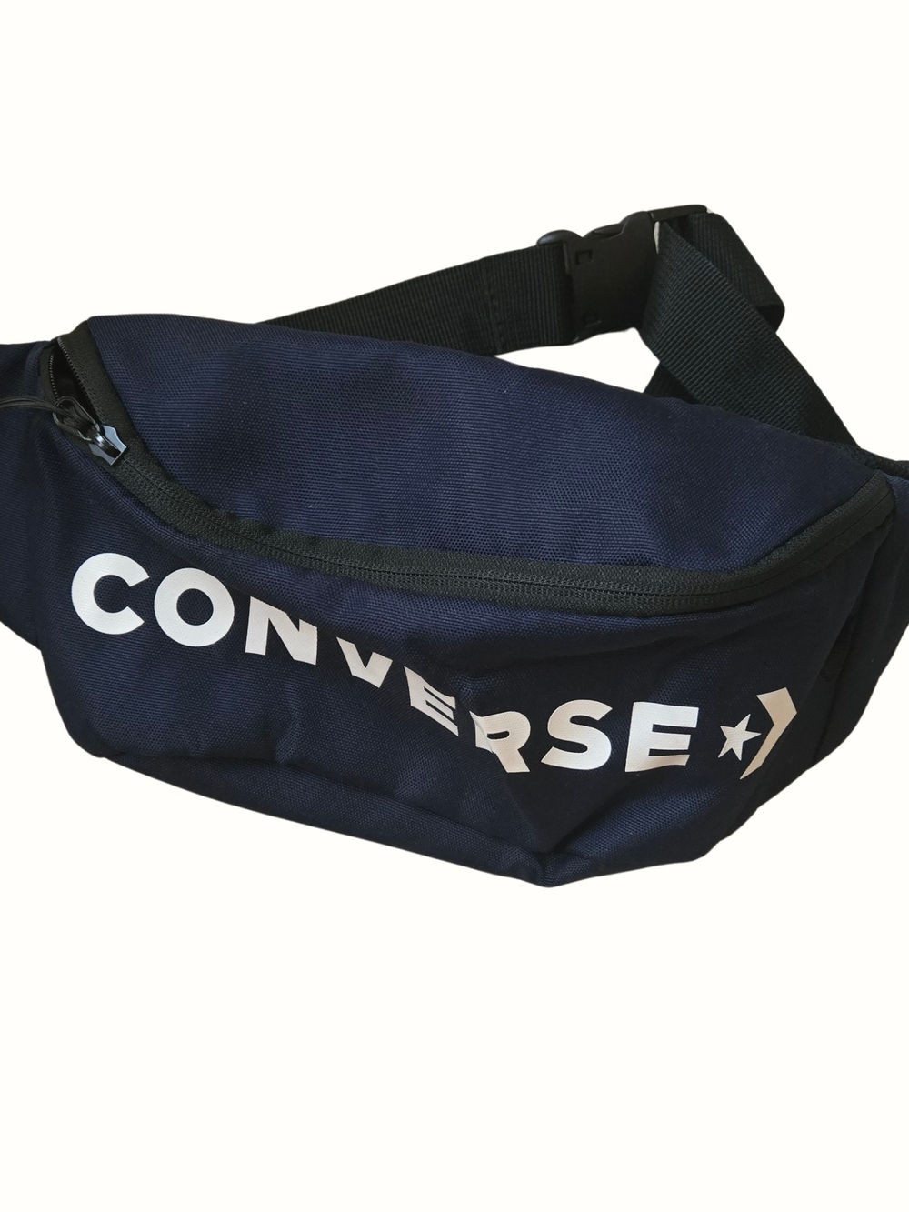 Converse Navy Blue Crossbody Fanny Pack with White Logo